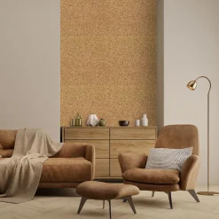 Korkplade m/klæb 500 × 500 × 5 mm 4-pk.