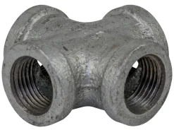 Krydsmuffe galvaniseret 1/2"