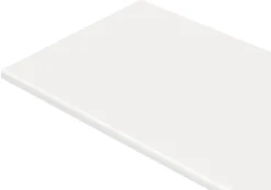 Laminatbordplade hvid 28 mm x 61 x 260 cm