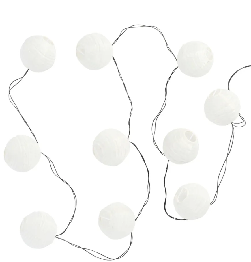 Lanternelyskæde med 10 LED-pærer - Garden®