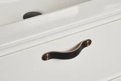 Læderstropper 12,8 cm sort 2-pk.