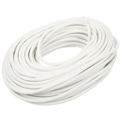 Ledning flad hvid 2 x 0,75 mm² 10 meter - Elworks