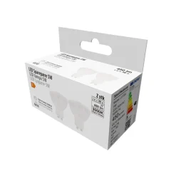 LED-spotpære 5 W GU10 2-pk.