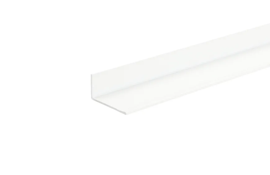 Listeprofil aluminium hvid 15 x 30 x 1000 mm