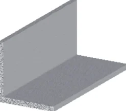 Listeprofil alu 15 x 15 x 1000 mm