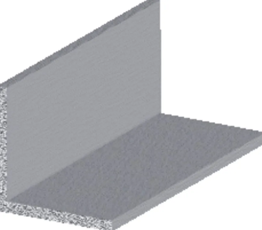 Listeprofil alu 25 x 25 x 1000 mm