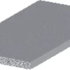 Listeprofil flad alu 2 x 15 x 2000 mm