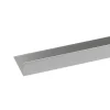 Listeprofil sølv 10 x 15 x 1000 mm