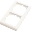 LK FUGA® Softline 63 ramme 2 moduler vandret