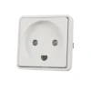 LK FUGA® stikkontakt m/jord hvid