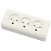 LK Opus® 66 stikkontakt med jord 3 udtag