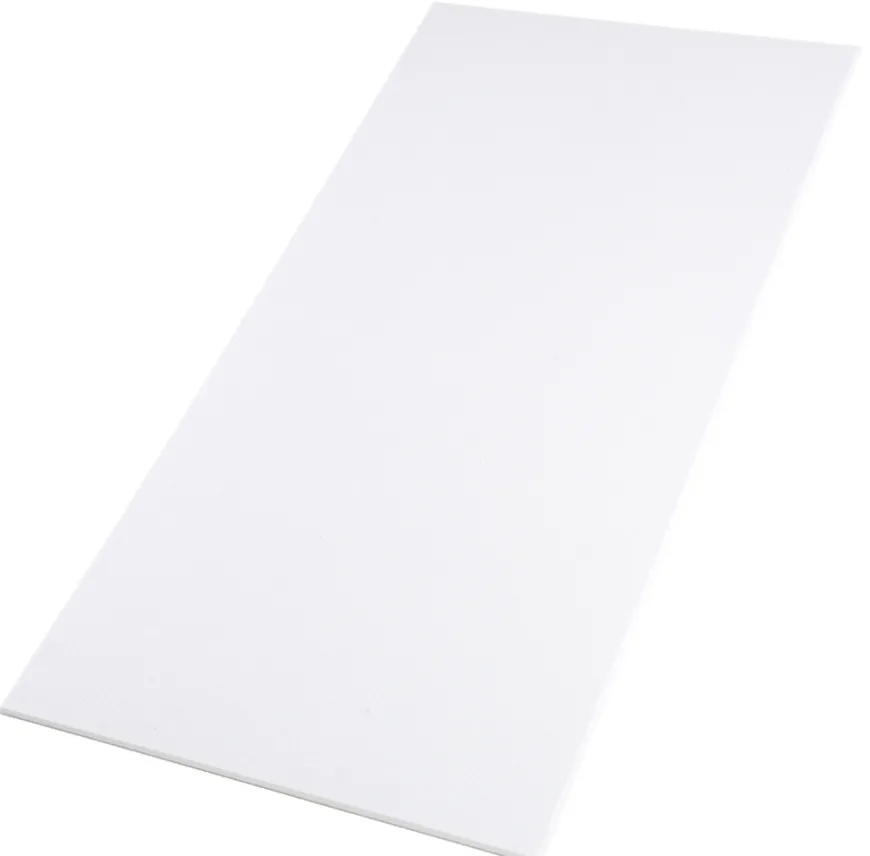 Loftplade FireGuard Polyester hvid 600 x 1200 x 9 mm