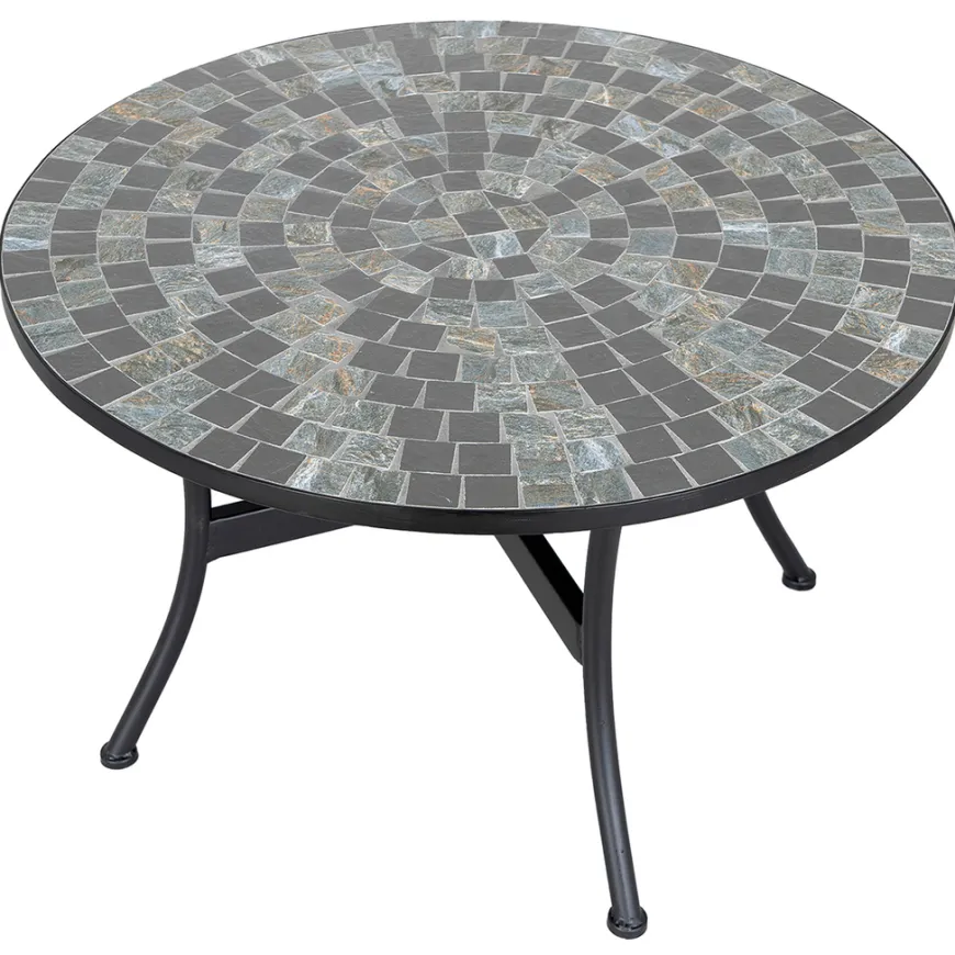 Loungebord Rom mosaik Ø76 cm - Sunlife®