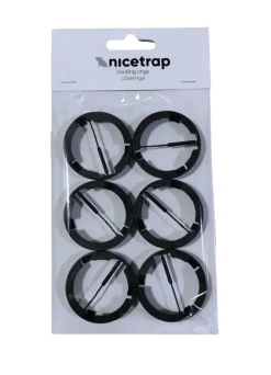 Låseringe til Nicetrap musefælde - 6 stk.