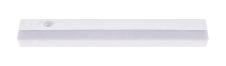 Lysskinne m/LED og sensor hvid L: 275 mm