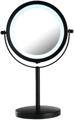 Makeup spejl m/lys Ø 17,5 cm - DAY