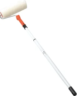 Malerrulle 18 cm med teleskopskaft