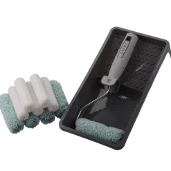 Malerrullesæt 10 cm 12 dele - LUXI®