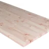 Massiv bordplade i fyr - 25 mm x 62 x 242 cm