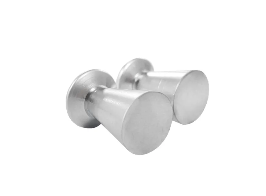 Møbelgreb trapez mat krom 13 mm 2 stk.