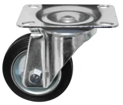 Møbelhjul drejbart med plade 80 mm