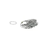 Metalringe galvaniseret 40 stk.