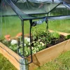 Minidrivhus 120 x 80 cm stål m/plastdug - Garden®