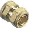 Muffe til PeX rør i gulvvarme 1/2" x 20 mm