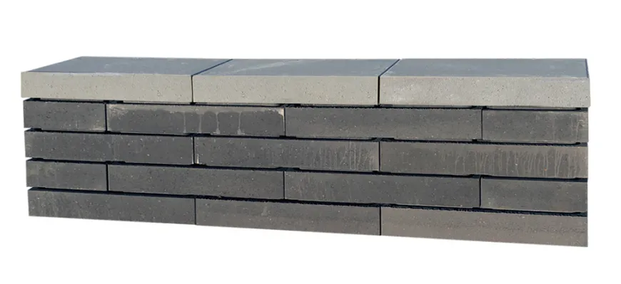 Murblok Nordic Wall grå 60 x 30 x 12 cm