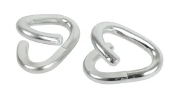 Nødled 4 mm elforzinket 2-pk.