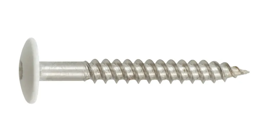 NKT Fasteners facadepladeskrue 4,5 x 40 mm 200 stk. - hvid