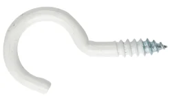 NKT Fasteners skruekrog hvid 4,5 x 50 mm 2 stk.