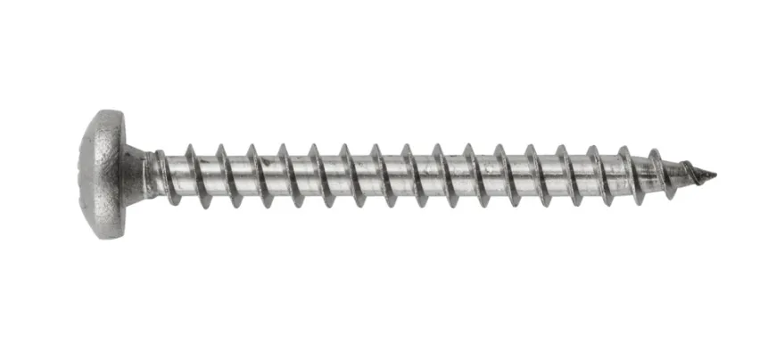 NKT Fasteners spunskrue panhoved rustfri 5,0 x 30 mm 15 stk.