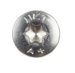 NKT Fasteners SPUN+ spunskrue rustfri A4 5,0 x 60 mm 200 stk.
