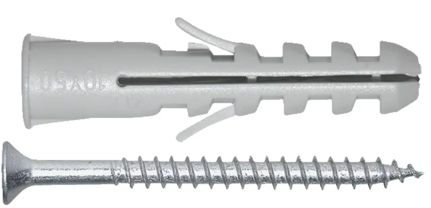 NKT Fasteners standarddyvel m/skrue 8 x 40 mm 8 stk.