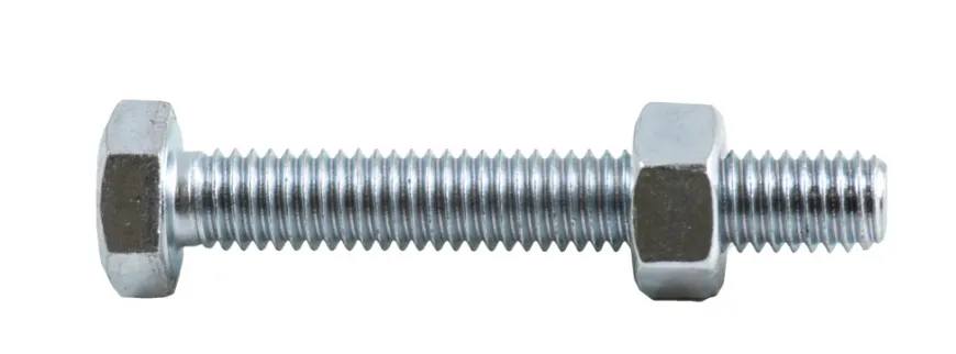 NKT Fasteners stålsætskruer m/møtrik M8 x 40 mm 6 stk.
