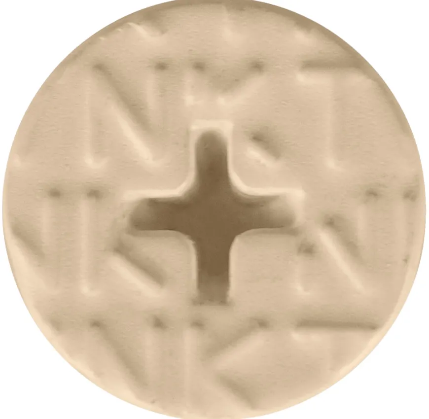 NKT Fasteners træbetonskrue 4,2 x 45 mm 200 stk. - lys natur