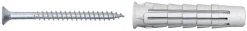 NKT Fasteners T6 universaldybel m/skrue 8 x 40 mm 8 stk.