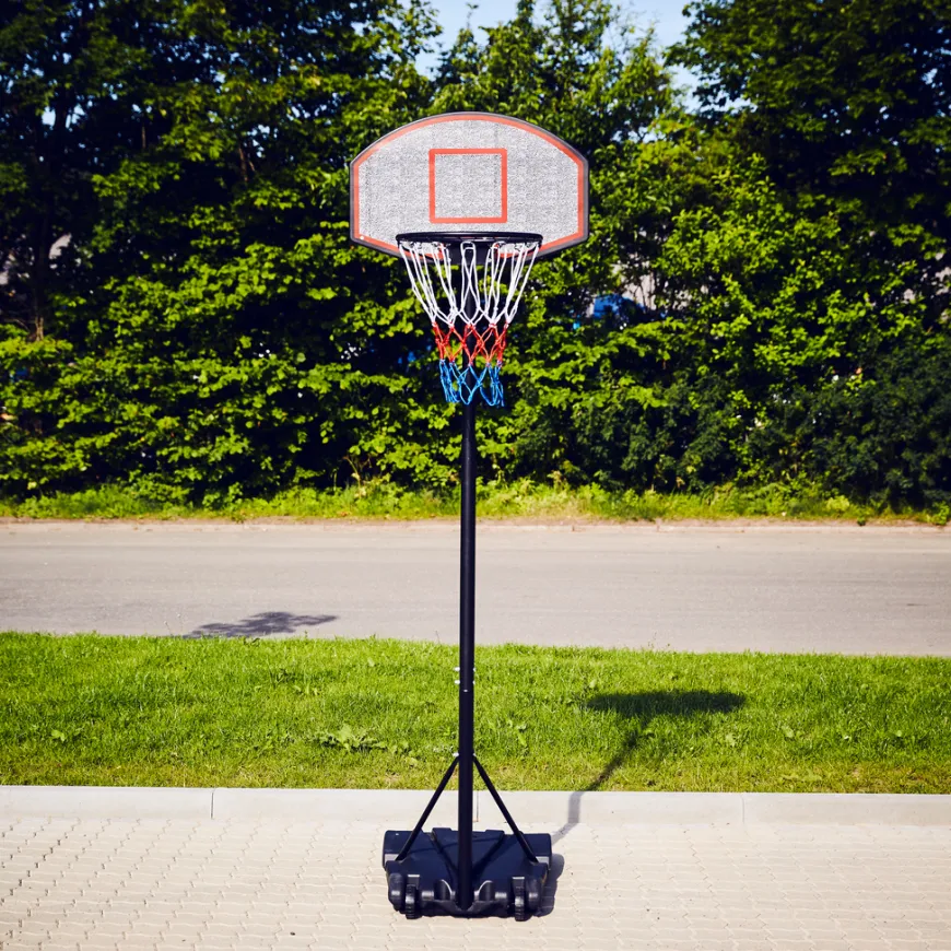 Nordic Games Basic basketballkurv 179-213 cm