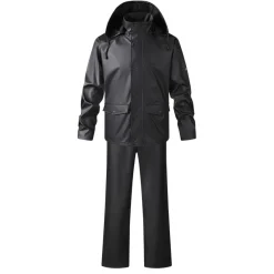 Oak Creek® regntøj unisex sort str. S