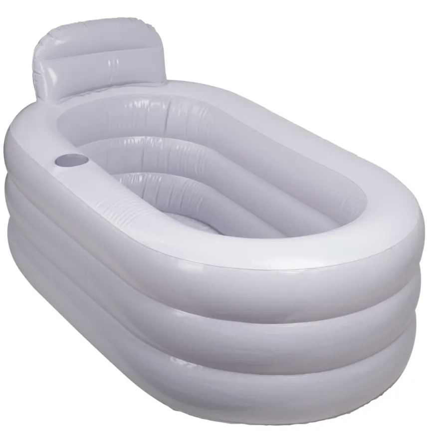 Oppusteligt badekar 131 x 79 x 67 cm