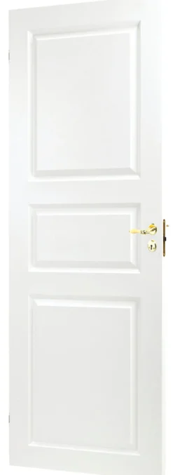 Optimal hvidmalet formpresset dør 82,5 x 204 cm