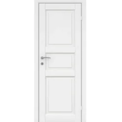 Optimal hvidmalet formpresset dør 82,5 x 204 cm