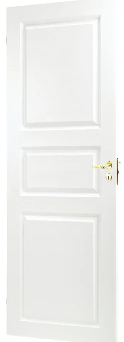 Optimal hvidmalet formpresset dør 72,5 x 204 cm