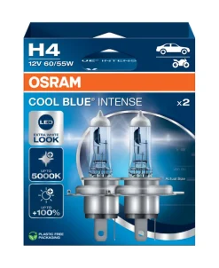 Osram autopære H4 Cool Blue Intense - 2 stk.