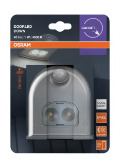 Osram DoorLED Down sensorlampe sølv