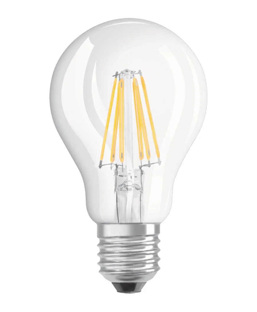 Osram LED Base standardpære E27 7 W 2-pk.