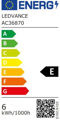 Osram LED Base standardpære E27 7 W 2-pk.