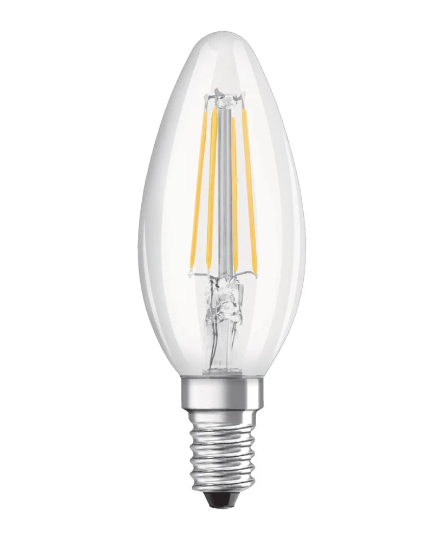 Osram LED kertepære E14 4 W 2-pk.