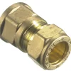 Overgangsmuffe til kobberrør/PEX 1/2" x 12 mm